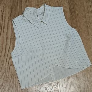 All Business in the Front Crop Top